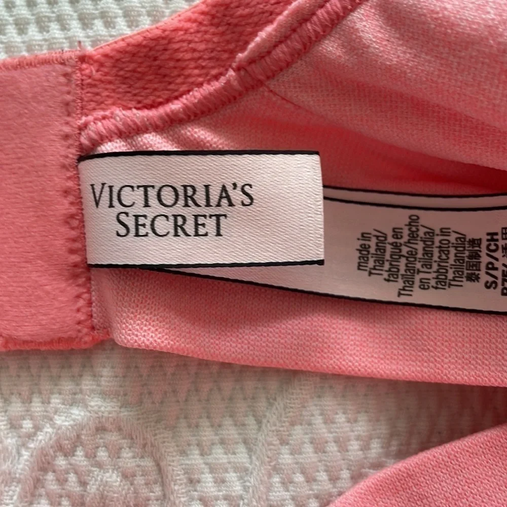 Victoria’s Secret Women’s Padded Sports Bra Orange S